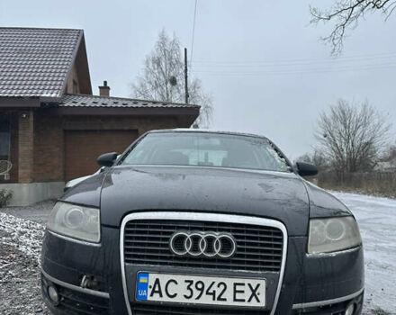 Черный Ауди А6, объемом двигателя 1.98 л и пробегом 256 тыс. км за 5500 $, фото 1 на Automoto.ua