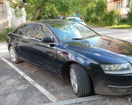 Чорний Ауді А6, об'ємом двигуна 2 л та пробігом 128 тис. км за 6500 $, фото 1 на Automoto.ua