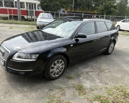 Черный Ауди А6, объемом двигателя 2 л и пробегом 215 тыс. км за 8450 $, фото 1 на Automoto.ua