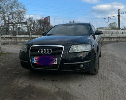 Черный Ауди А6, объемом двигателя 2 л и пробегом 280 тыс. км за 6500 $, фото 1 на Automoto.ua