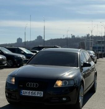 Черный Ауди А6, объемом двигателя 3 л и пробегом 306 тыс. км за 7600 $, фото 1 на Automoto.ua