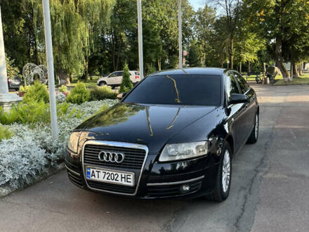 Черный Ауди А6, объемом двигателя 2 л и пробегом 400 тыс. км за 8000 $, фото 1 на Automoto.ua