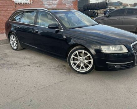 Черный Ауди А6, объемом двигателя 3 л и пробегом 300 тыс. км за 4200 $, фото 1 на Automoto.ua