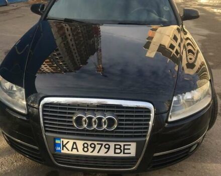 Черный Ауди А6, объемом двигателя 2 л и пробегом 258 тыс. км за 7500 $, фото 1 на Automoto.ua
