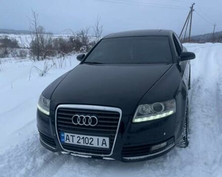 Черный Ауди А6, объемом двигателя 3 л и пробегом 213 тыс. км за 8850 $, фото 1 на Automoto.ua