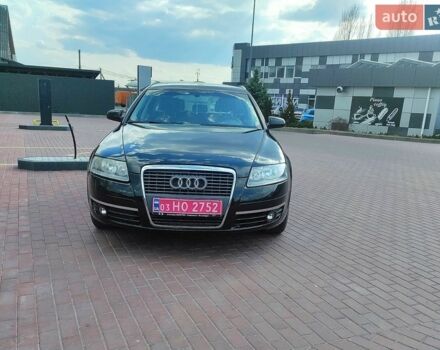 Черный Ауди А6, объемом двигателя 2 л и пробегом 243 тыс. км за 6500 $, фото 1 на Automoto.ua