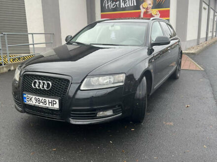 Черный Ауди А6, объемом двигателя 2 л и пробегом 290 тыс. км за 10100 $, фото 1 на Automoto.ua