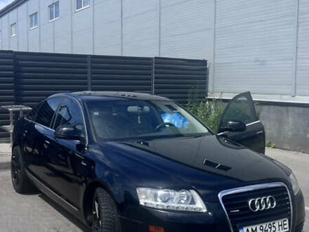 Ауді А6 2009 у Житомирі на Automoto.ua Чорний Ауді А6, об'ємом двигуна 3 л та пробігом 280 тис. км за 10400 $, фото 1 на Automoto.ua