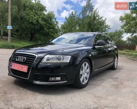 Черный Ауди А6, объемом двигателя 3 л и пробегом 288 тыс. км за 13750 $, фото 1 на Automoto.ua
