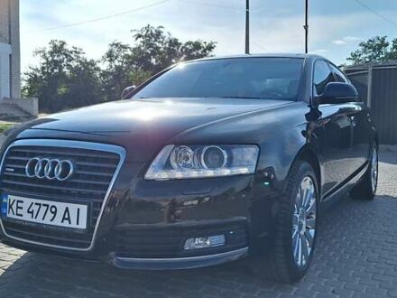 Черный Ауди А6, объемом двигателя 2.8 л и пробегом 252 тыс. км за 6900 $, фото 1 на Automoto.ua