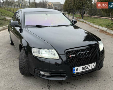 Черный Ауди А6, объемом двигателя 2.8 л и пробегом 287 тыс. км за 9500 $, фото 1 на Automoto.ua