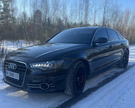 Чорний Ауді А6, об'ємом двигуна 3 л та пробігом 195 тис. км за 17777 $, фото 1 на Automoto.ua