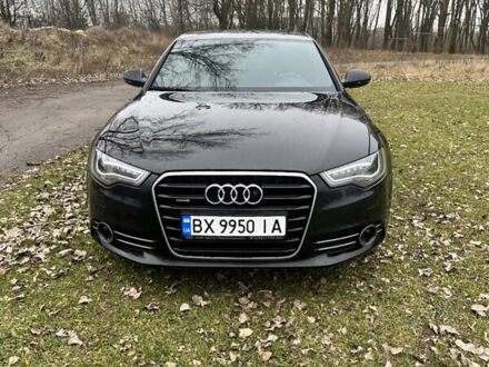 Черный Ауди А6, объемом двигателя 3 л и пробегом 199 тыс. км за 15000 $, фото 1 на Automoto.ua