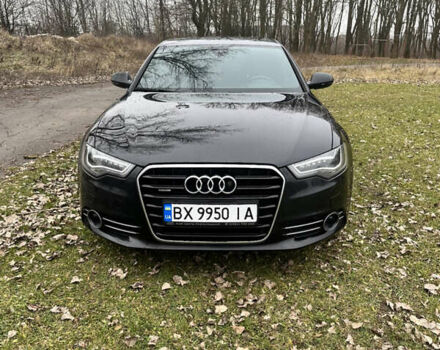Черный Ауди А6, объемом двигателя 3 л и пробегом 199 тыс. км за 15000 $, фото 1 на Automoto.ua