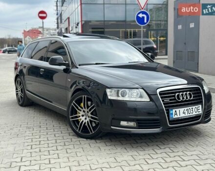 Черный Ауди А6, объемом двигателя 2.97 л и пробегом 285 тыс. км за 13200 $, фото 1 на Automoto.ua