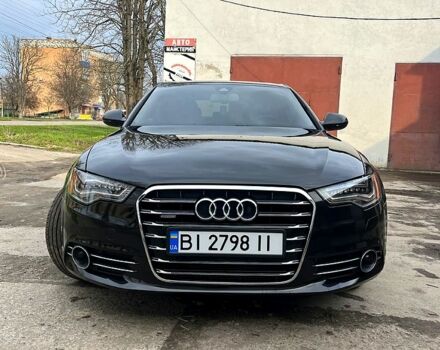 Черный Ауди А6, объемом двигателя 3 л и пробегом 214 тыс. км за 13000 $, фото 1 на Automoto.ua