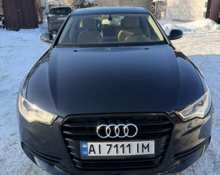 Черный Ауди А6, объемом двигателя 3 л и пробегом 350 тыс. км за 13333 $, фото 1 на Automoto.ua