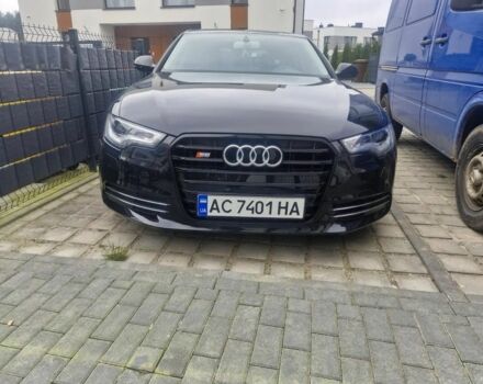 Черный Ауди А6, объемом двигателя 2 л и пробегом 210 тыс. км за 5000 $, фото 1 на Automoto.ua