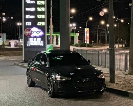 Черный Ауди А6, объемом двигателя 1.98 л и пробегом 398 тыс. км за 12500 $, фото 1 на Automoto.ua