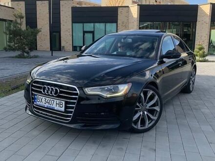 Ауді А6 2012 у Хмельницькому на Automoto.ua Чорний Ауді А6, об'ємом двигуна 2 л та пробігом 169 тис. км за 16500 $, фото 1 на Automoto.ua