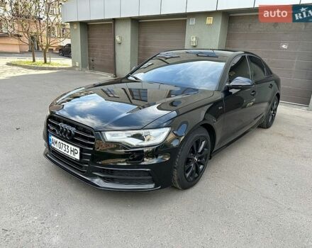 Черный Ауди А6, объемом двигателя 2 л и пробегом 343 тыс. км за 14600 $, фото 1 на Automoto.ua