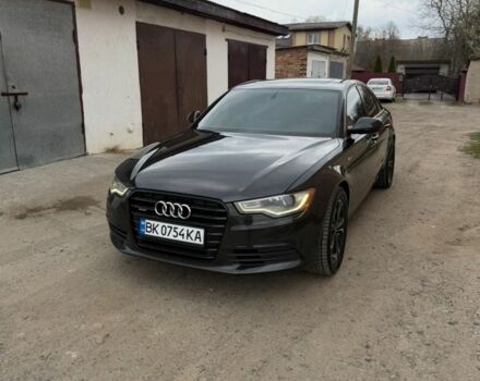 Черный Ауди А6, объемом двигателя 3 л и пробегом 220 тыс. км за 14000 $, фото 1 на Automoto.ua