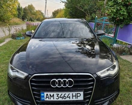Черный Ауди А6, объемом двигателя 2 л и пробегом 265 тыс. км за 13400 $, фото 1 на Automoto.ua