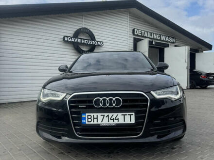 Черный Ауди А6, объемом двигателя 2.97 л и пробегом 195 тыс. км за 16000 $, фото 1 на Automoto.ua