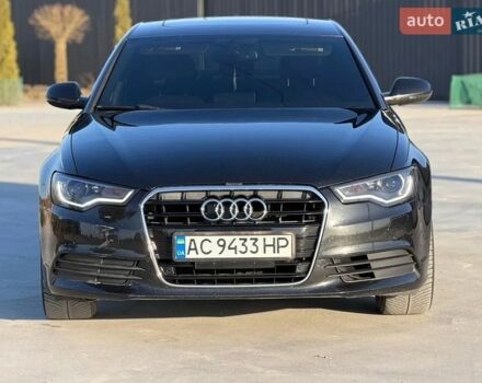 Черный Ауди А6, объемом двигателя 3 л и пробегом 244 тыс. км за 8900 $, фото 1 на Automoto.ua