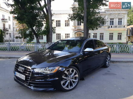 Ауди А6 2013 в Киеве на Automoto.ua Черный Ауди А6, объемом двигателя 3 л и пробегом 155 тыс. км за 18000 $, фото 1 на Automoto.ua
