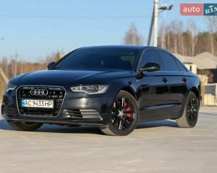 Черный Ауди А6, объемом двигателя 3 л и пробегом 240 тыс. км за 14200 $, фото 1 на Automoto.ua