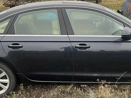 Черный Ауди А6, объемом двигателя 3 л и пробегом 145 тыс. км за 7000 $, фото 1 на Automoto.ua