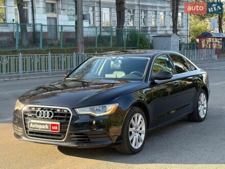 Черный Ауди А6, объемом двигателя 2 л и пробегом 195 тыс. км за 13490 $, фото 1 на Automoto.ua