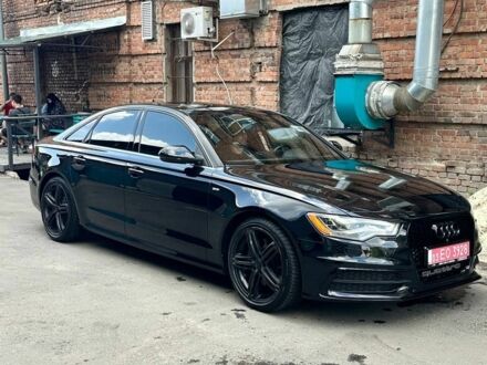 Ауди А6 2014 в Харькове на Automoto.ua Черный Ауди А6, объемом двигателя 3 л и пробегом 182 тыс. км за 18599 $, фото 1 на Automoto.ua