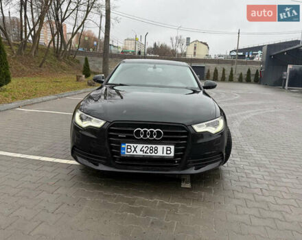 Черный Ауди А6, объемом двигателя 3 л и пробегом 350 тыс. км за 19500 $, фото 1 на Automoto.ua