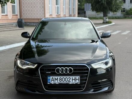 Черный Ауди А6, объемом двигателя 3 л и пробегом 218 тыс. км за 19200 $, фото 1 на Automoto.ua