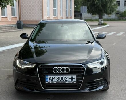 Черный Ауди А6, объемом двигателя 3 л и пробегом 218 тыс. км за 19200 $, фото 1 на Automoto.ua