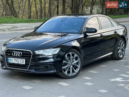 Черный Ауди А6, объемом двигателя 2.97 л и пробегом 284 тыс. км за 17500 $, фото 1 на Automoto.ua