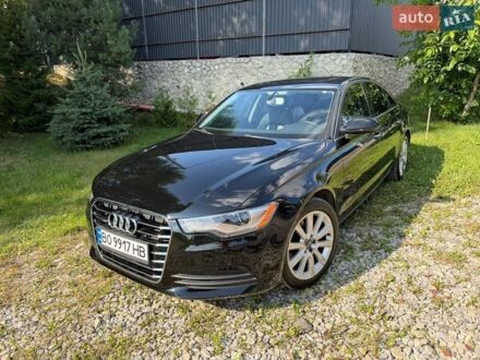 Черный Ауди А6, объемом двигателя 1.98 л и пробегом 215 тыс. км за 13299 $, фото 1 на Automoto.ua