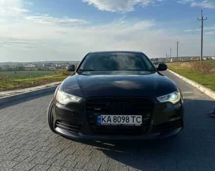 Черный Ауди А6, объемом двигателя 3 л и пробегом 150 тыс. км за 15500 $, фото 1 на Automoto.ua