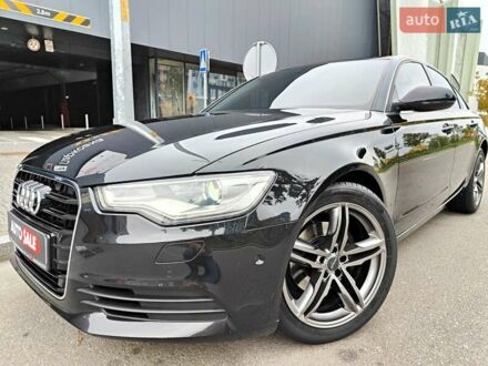 Черный Ауди А6, объемом двигателя 3 л и пробегом 210 тыс. км за 15990 $, фото 1 на Automoto.ua