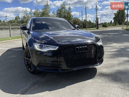 Черный Ауди А6, объемом двигателя 3 л и пробегом 140 тыс. км за 19500 $, фото 1 на Automoto.ua