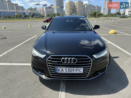 Ауди А6 2015 в Киеве на Automoto.ua Черный Ауди А6, объемом двигателя 2 л и пробегом 64 тыс. км за 22400 $, фото 1 на Automoto.ua