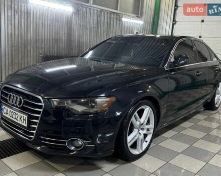 Чорний Ауді А6, об'ємом двигуна 2 л та пробігом 195 тис. км за 15000 $, фото 1 на Automoto.ua
