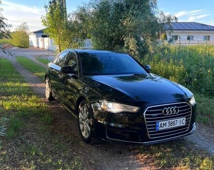 Черный Ауди А6, объемом двигателя 1.98 л и пробегом 245 тыс. км за 13000 $, фото 1 на Automoto.ua