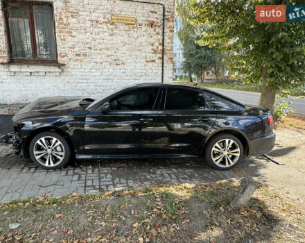 Черный Ауди А6, объемом двигателя 2 л и пробегом 130 тыс. км за 8000 $, фото 1 на Automoto.ua