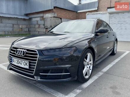 Ауді А6 2016 у Києві на Automoto.ua Чорний Ауді А6, об'ємом двигуна 1.98 л та пробігом 85 тис. км за 24500 $, фото 1 на Automoto.ua