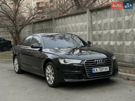 Ауди А6 2016 в Киеве на Automoto.ua Черный Ауди А6, объемом двигателя 1.98 л и пробегом 141 тыс. км за 19300 $, фото 1 на Automoto.ua