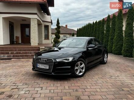 Ауді А6 2017 у Виноградове на Automoto.ua Чорний Ауді А6, об'ємом двигуна 1.97 л та пробігом 186 тис. км за 22100 $, фото 1 на Automoto.ua