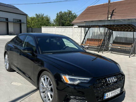 Ауди А6 2024 в Белой Церкве на Automoto.ua Черный Ауди А6, объемом двигателя 1.98 л и пробегом 7 тыс. км за 52000 $, фото 1 на Automoto.ua